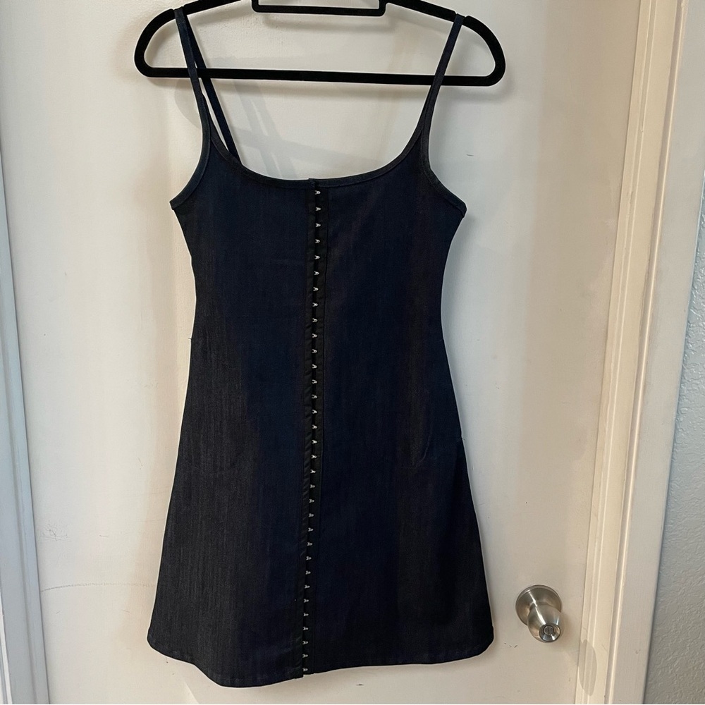 Noctex Athena denim dress S